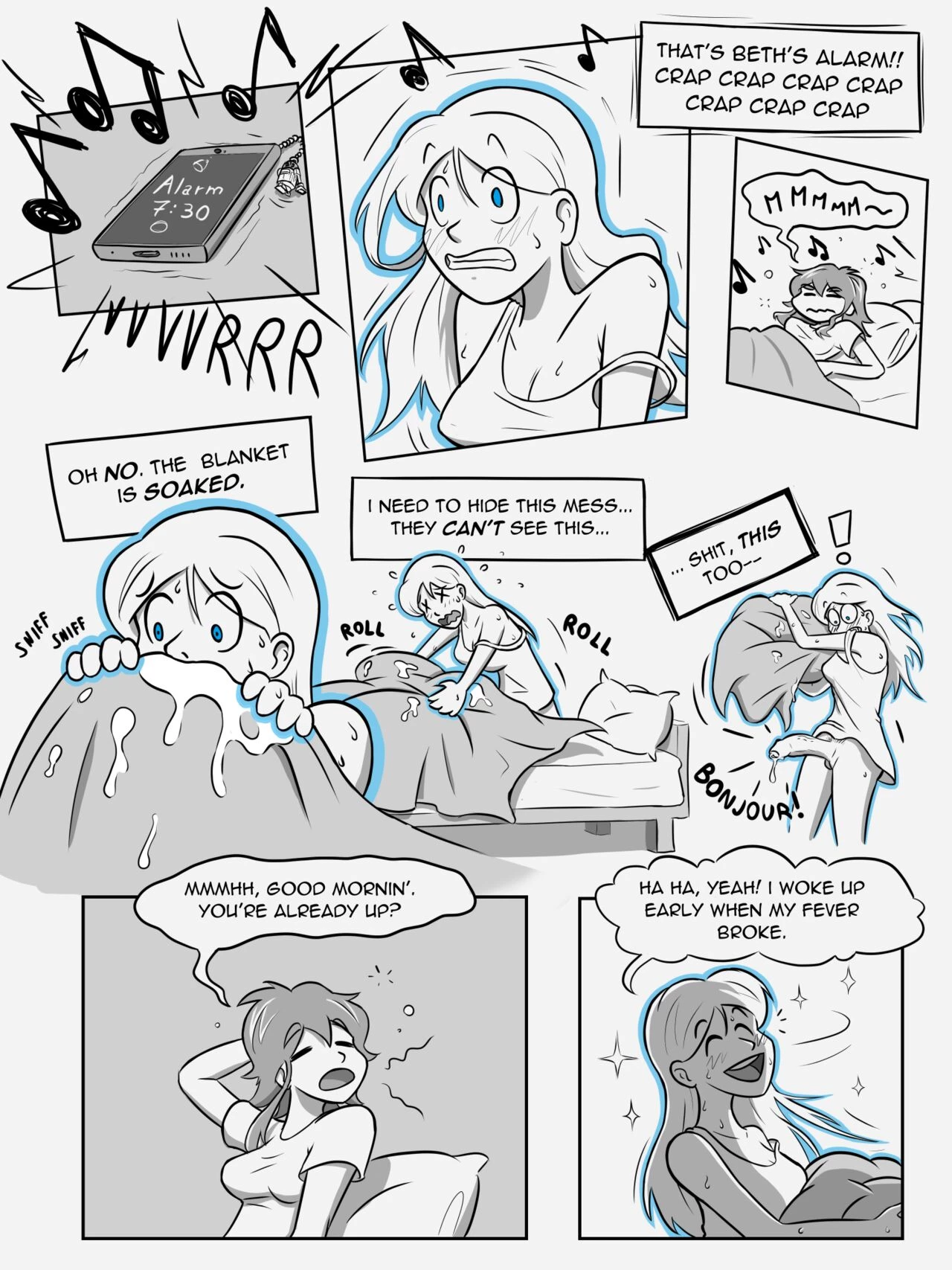 St. Mercury Academy 2 porn comic picture 17