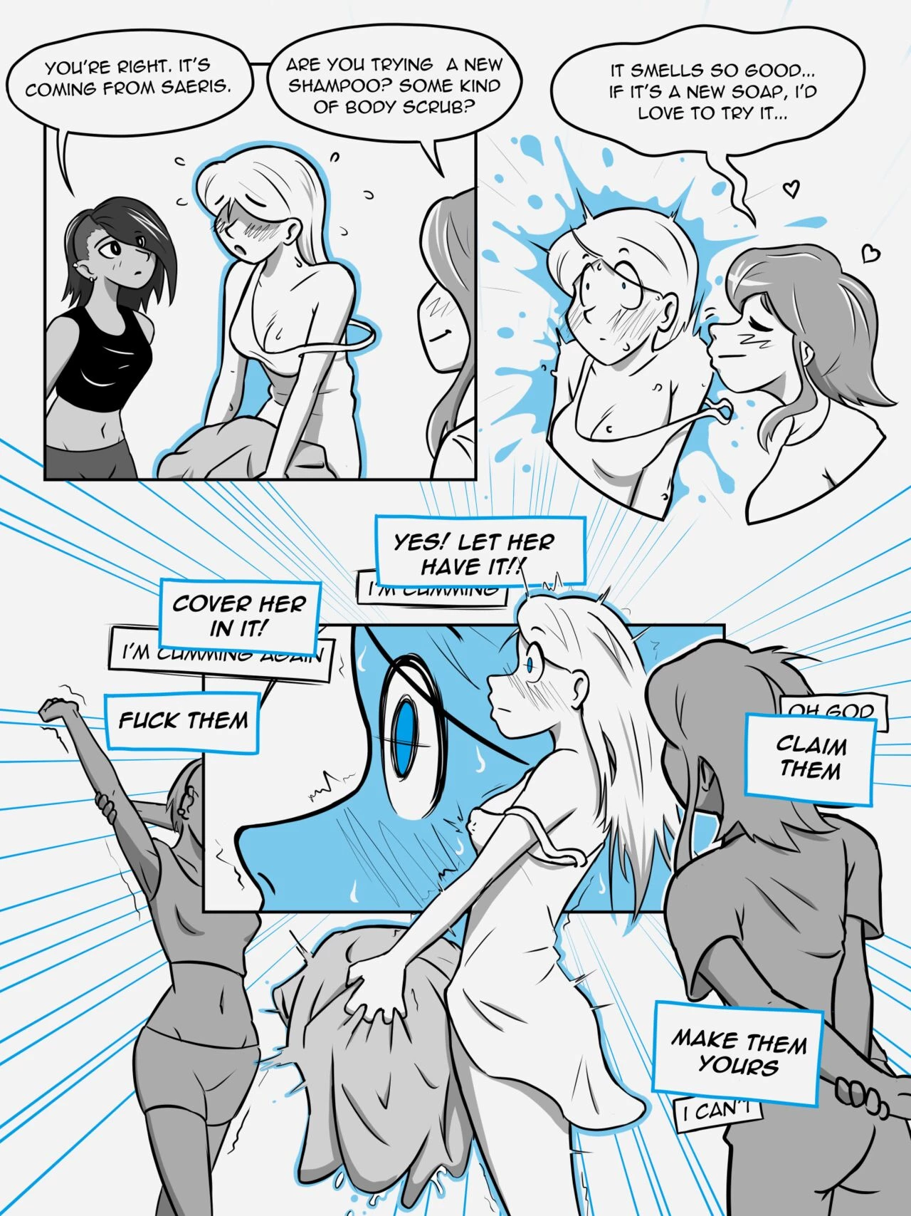 St. Mercury Academy 2 porn comic picture 19