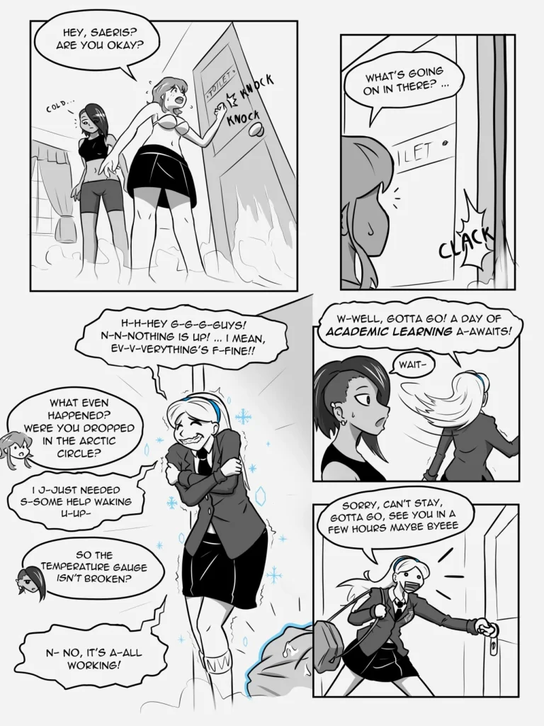 St. Mercury Academy 2 porn comic picture 25