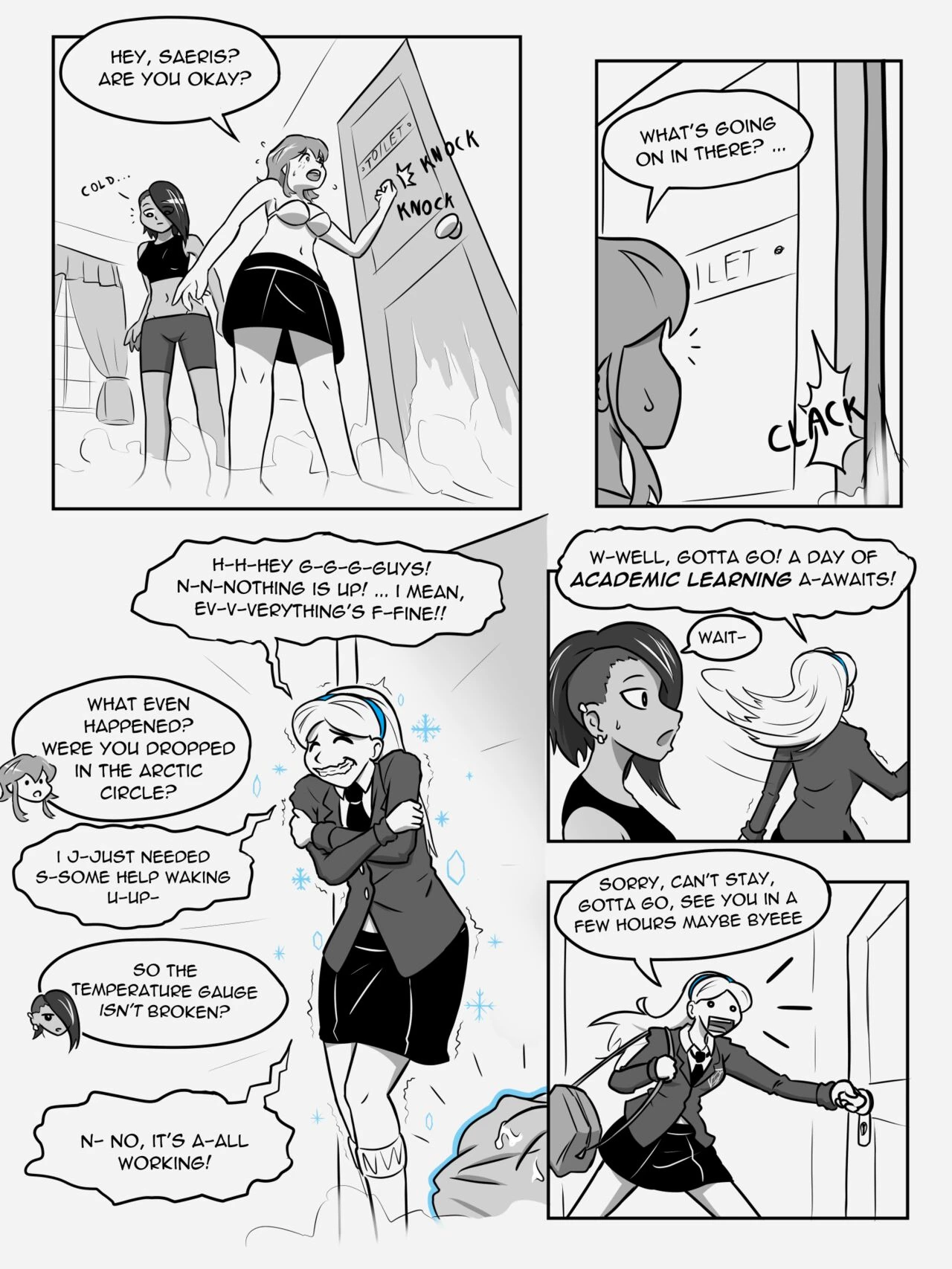 St. Mercury Academy 2 porn comic picture 25