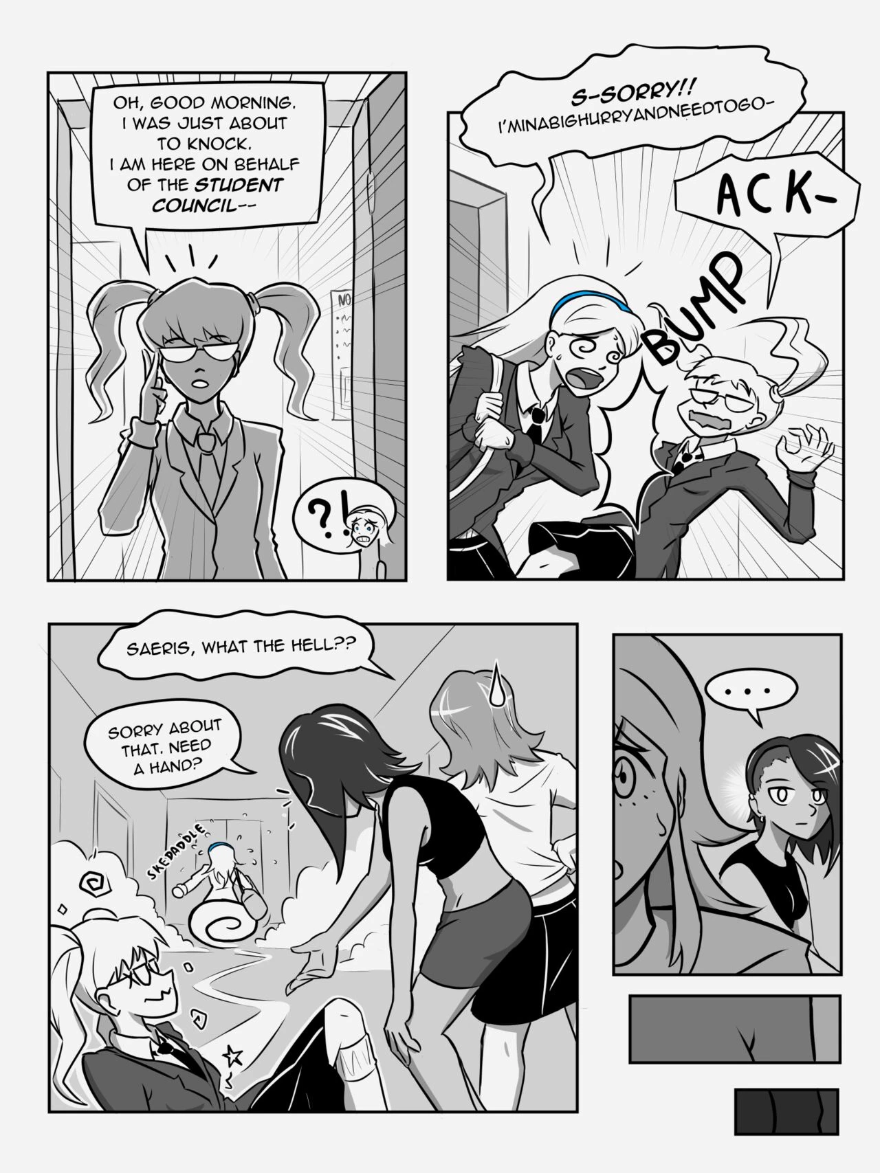 St. Mercury Academy 2 porn comic picture 26