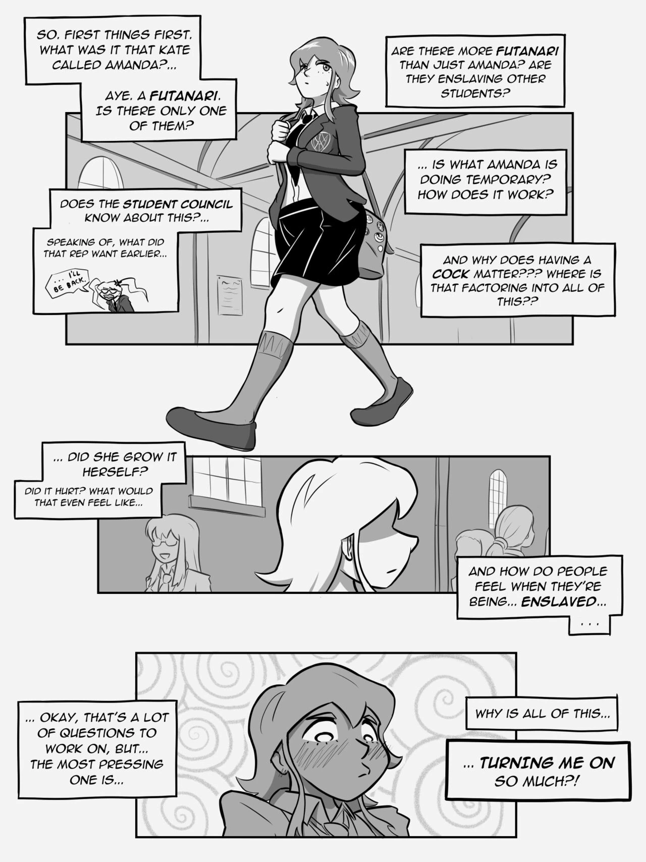 St. Mercury Academy 2 porn comic picture 29