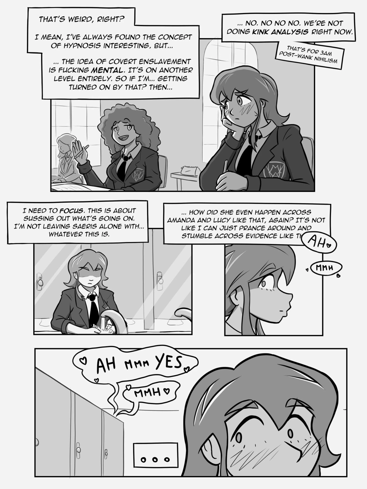 St. Mercury Academy 2 porn comic picture 30