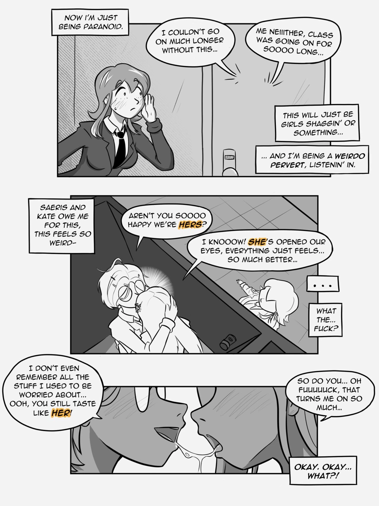 St. Mercury Academy 2 porn comic picture 31