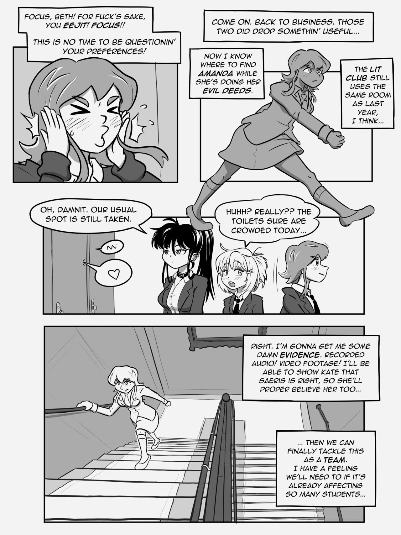 St. Mercury Academy 2 porn comic picture 33