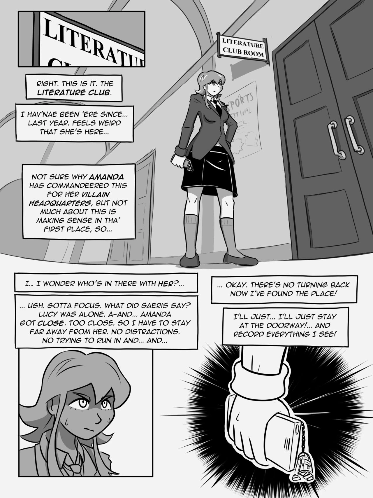 St. Mercury Academy 2 porn comic picture 34