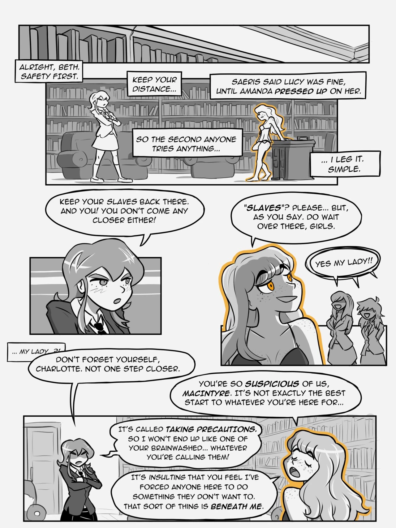 St. Mercury Academy 2 porn comic picture 40