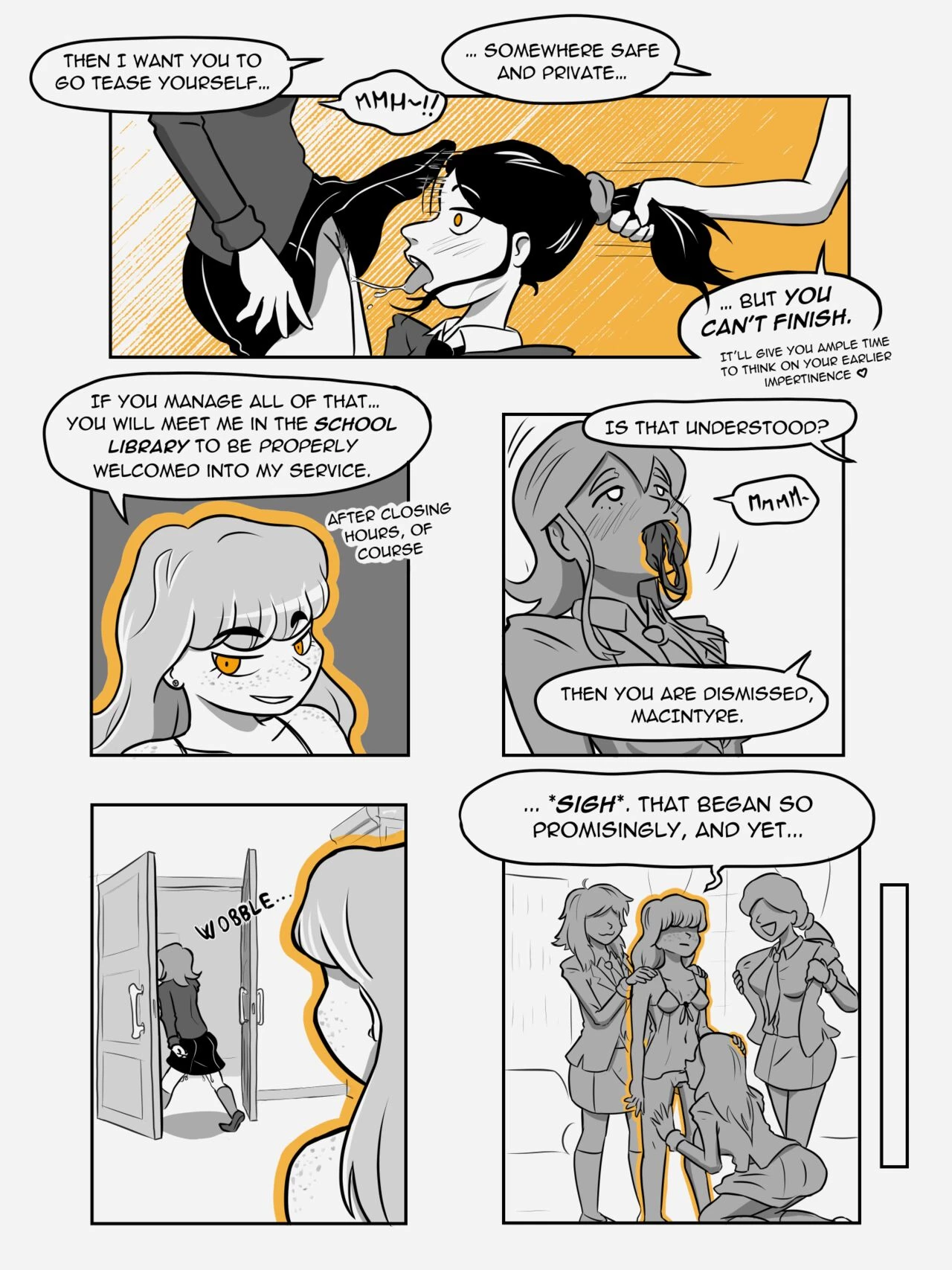 St. Mercury Academy 2 porn comic picture 51