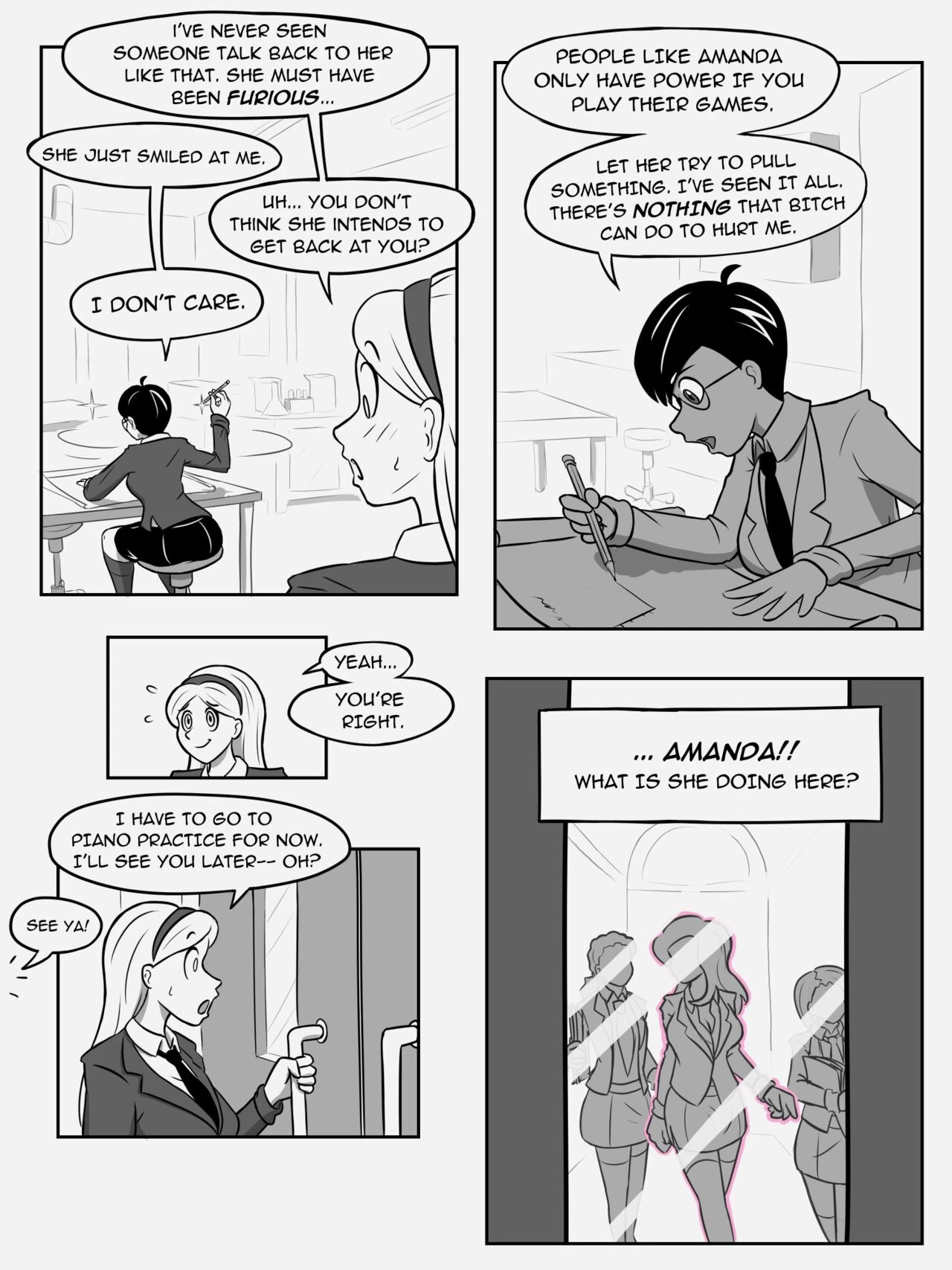 St. Mercury Academy porn comic picture 12