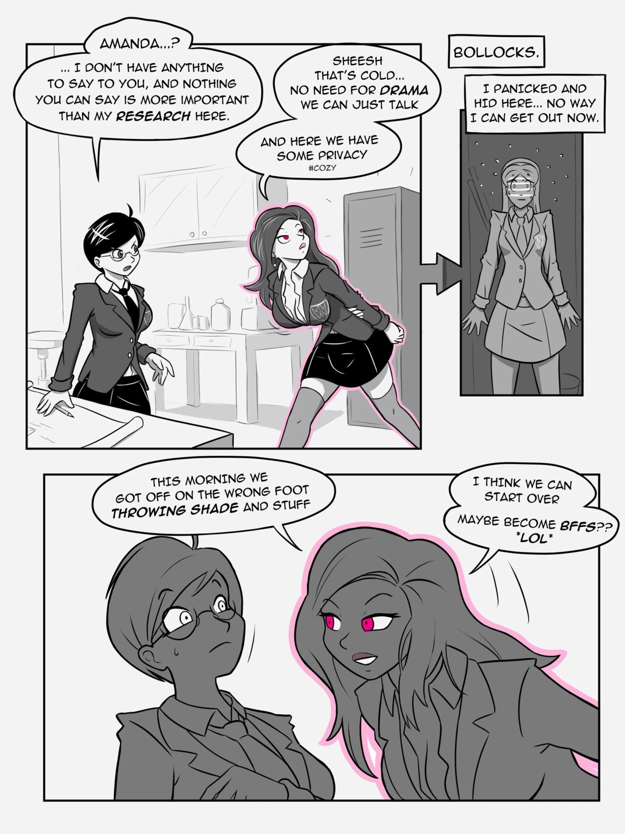 St. Mercury Academy porn comic picture 14