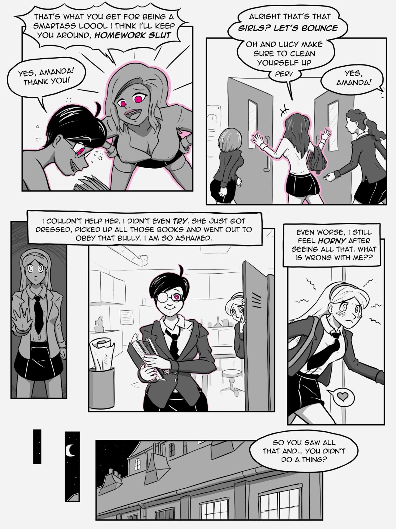 St. Mercury Academy porn comic picture 39