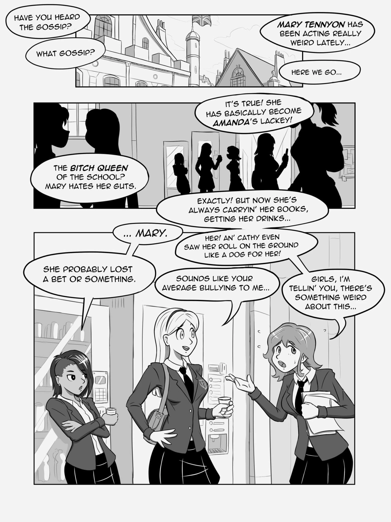 St. Mercury Academy porn comic picture 4