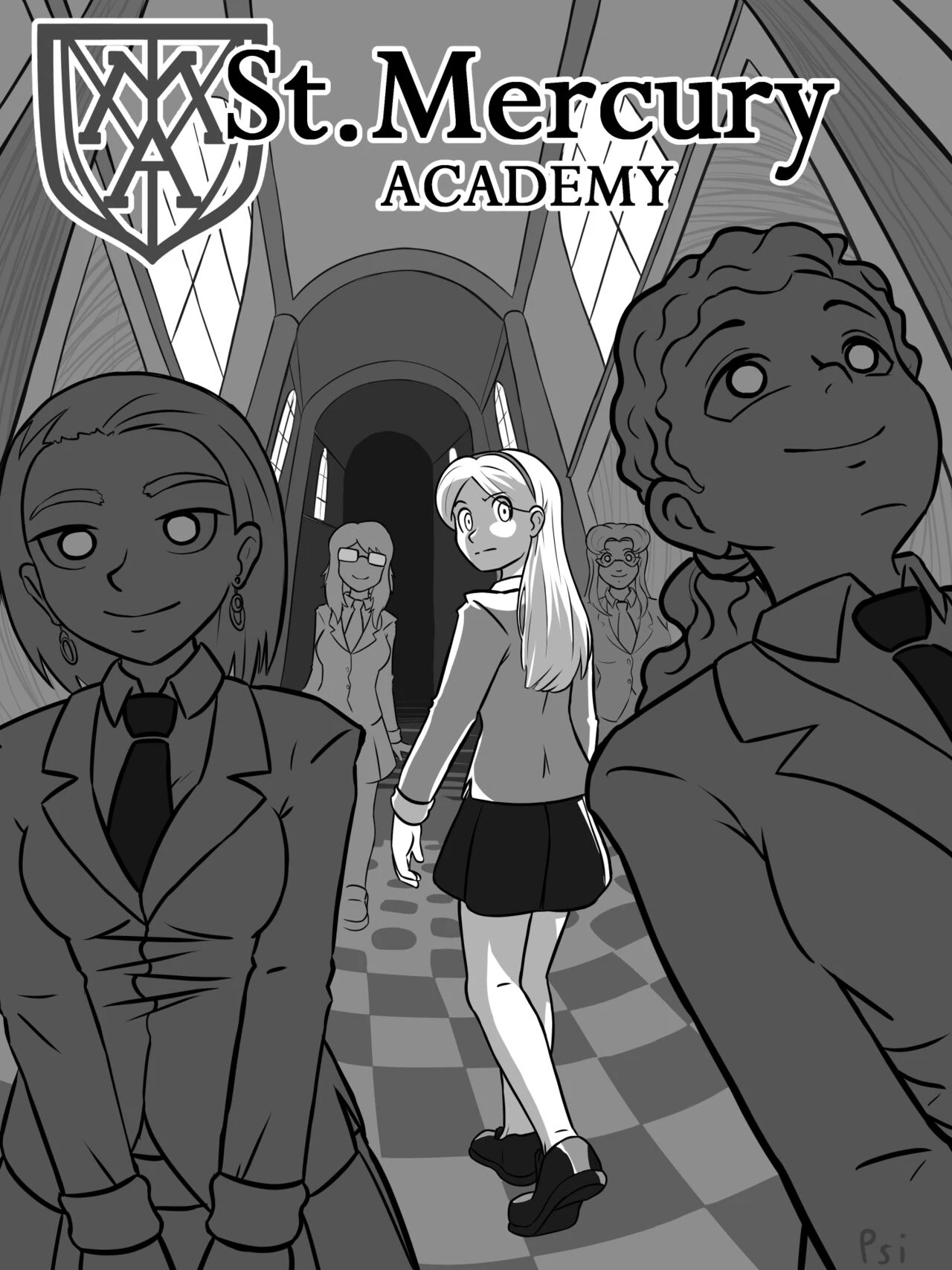 St. Mercury Academy porn comic picture 7