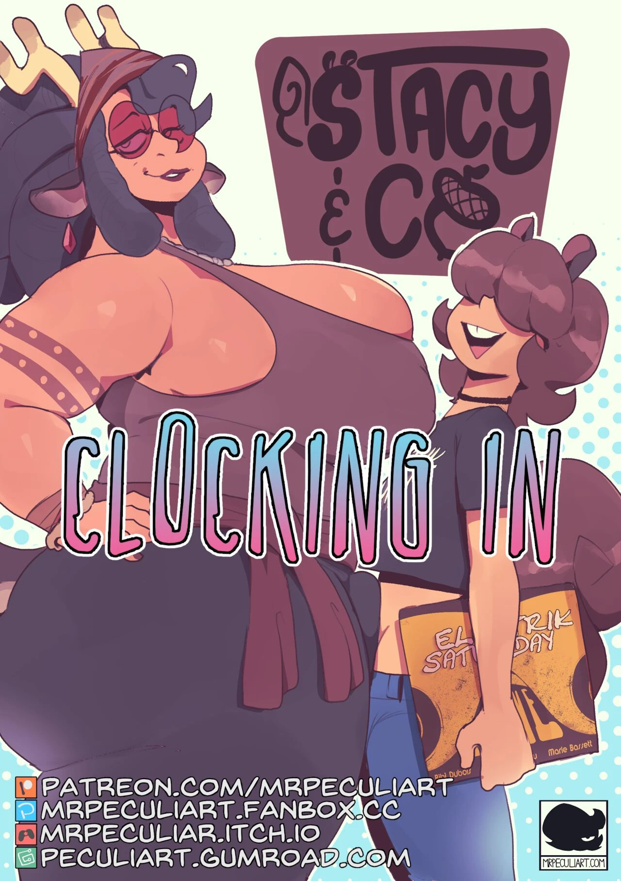 Stacy and Company Clocking In porn comic picture 1