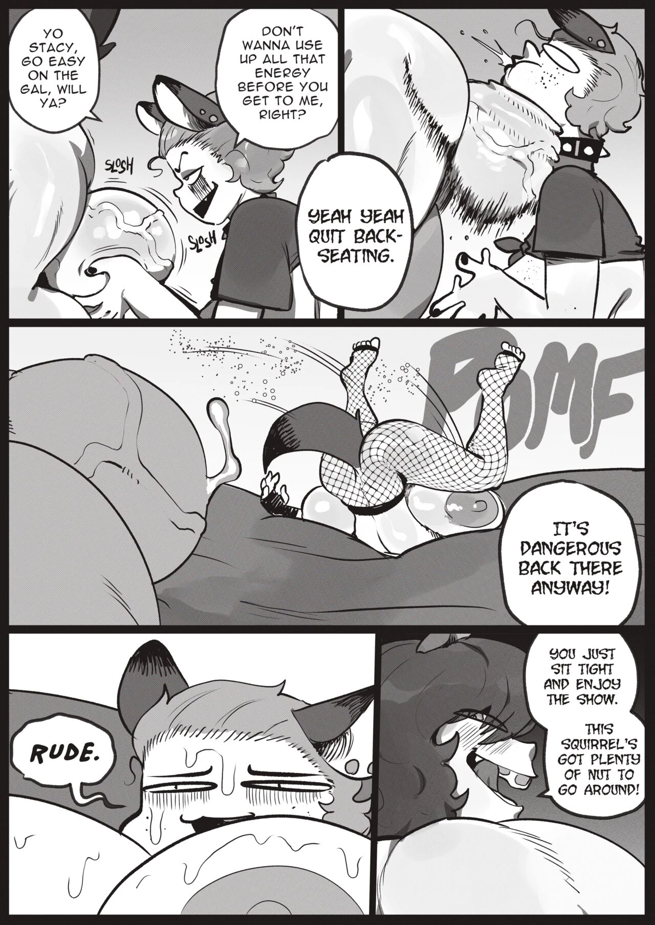 Stacy & Company: Caffeine Rush 2 porn comic picture 53