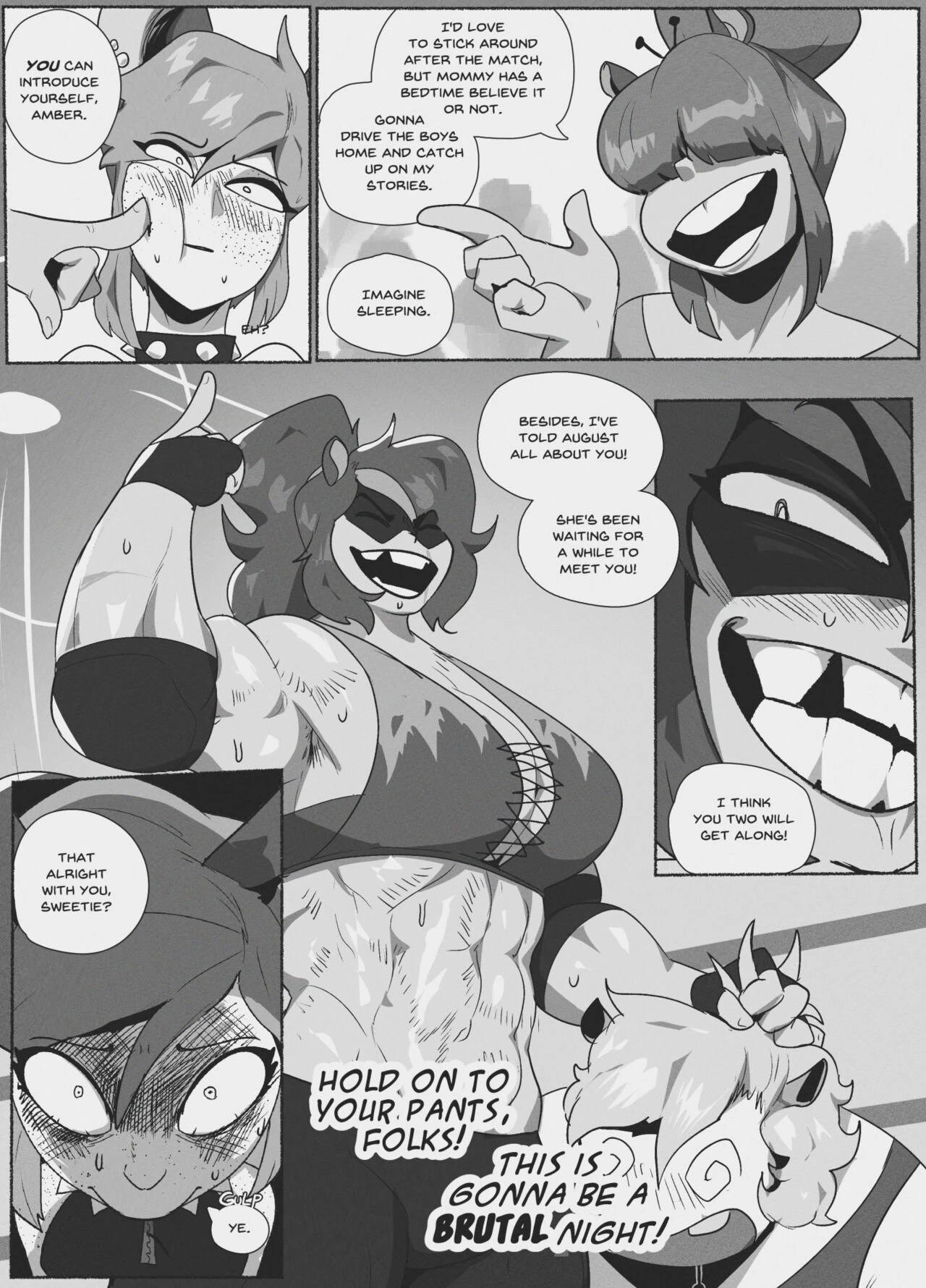 Stacy & Company | Tap Out! porn comic picture 14