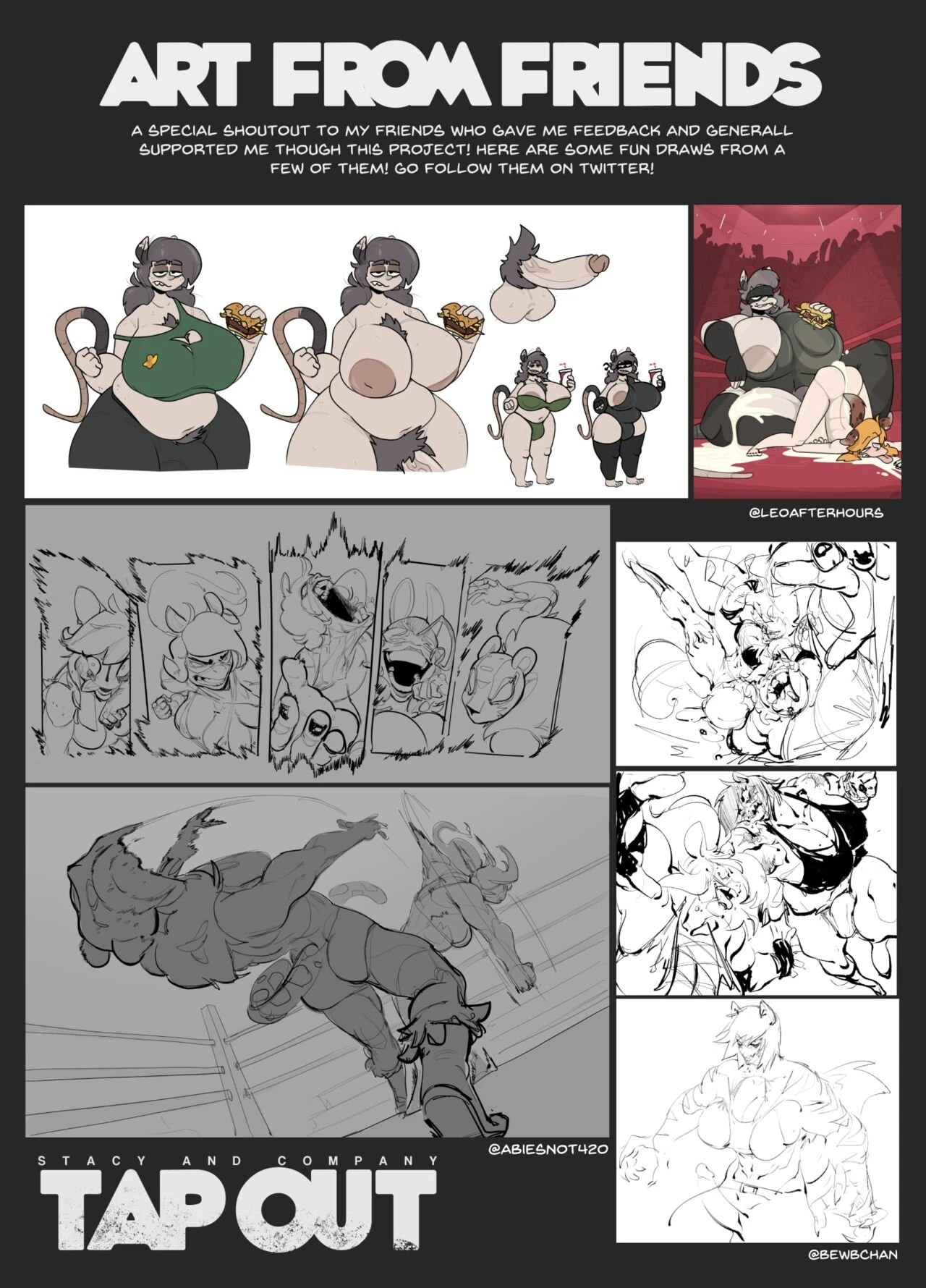 Stacy & Company | Tap Out! porn comic picture 74