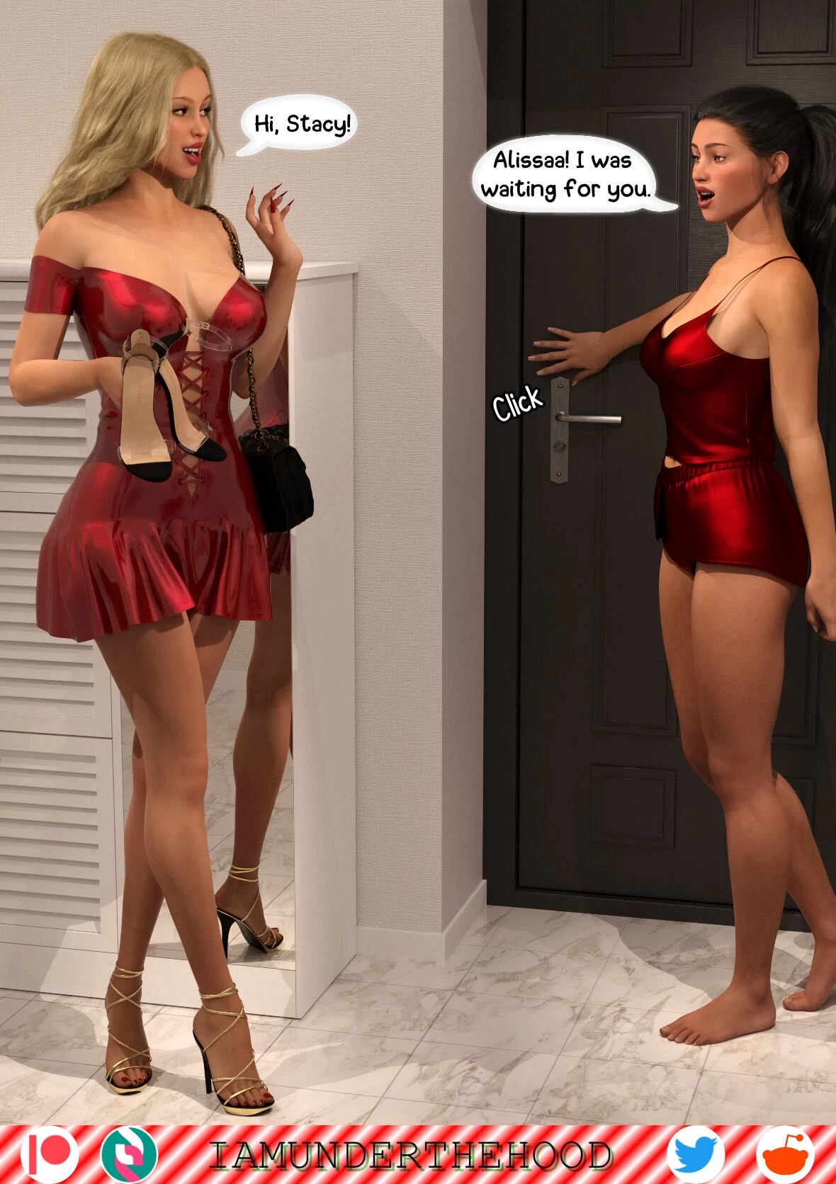 Stacy's Xmas Present porn comic picture 38