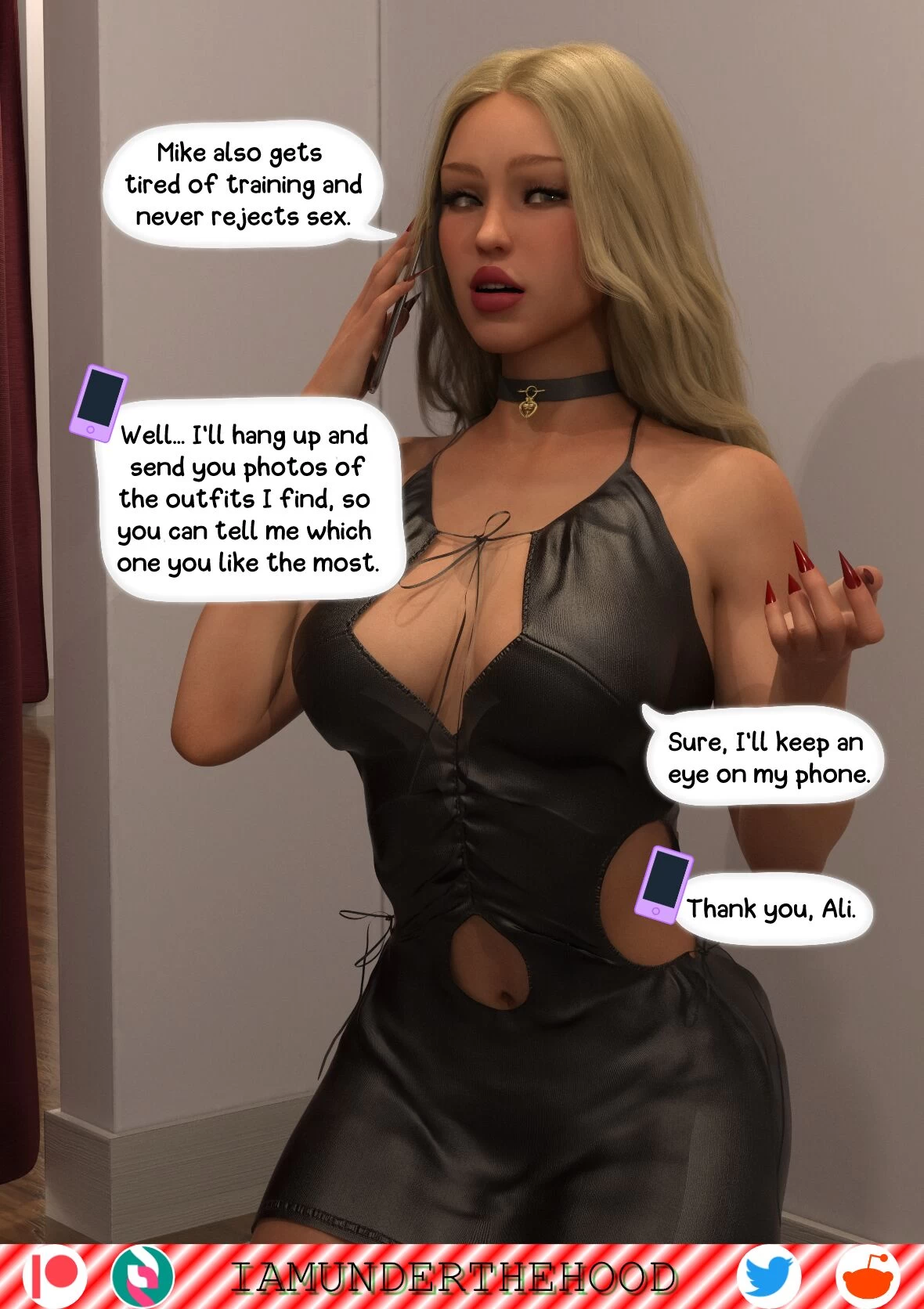 Stacy's Xmas Present porn comic picture 4