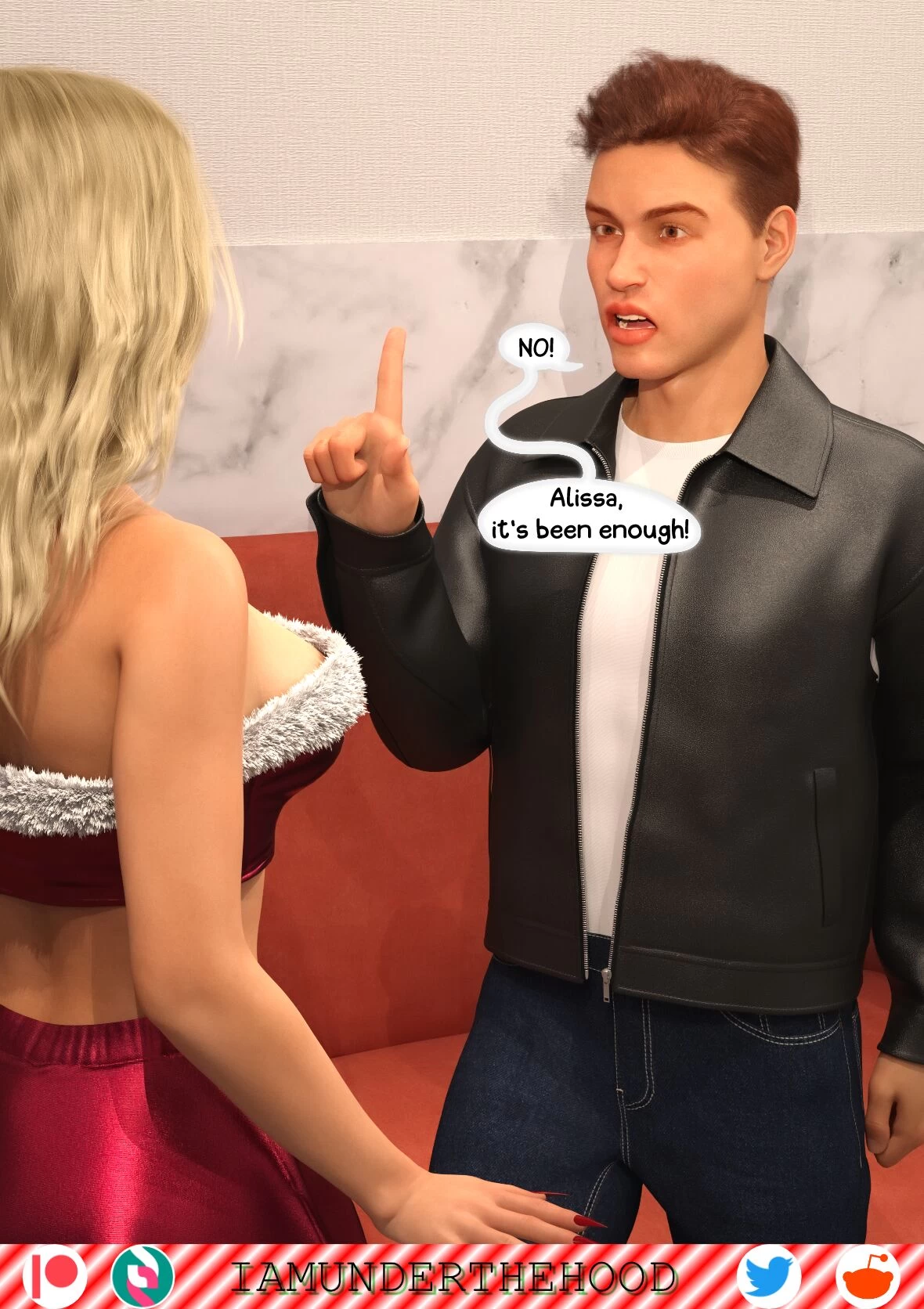 Stacy's Xmas Present porn comic picture 67