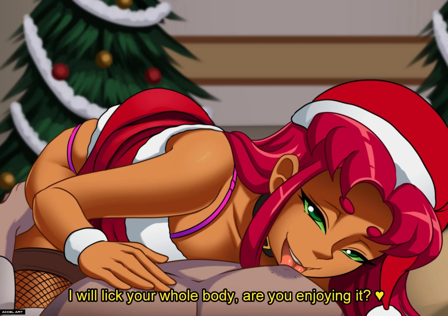Star Fire - Christmas Special porn comic picture 4