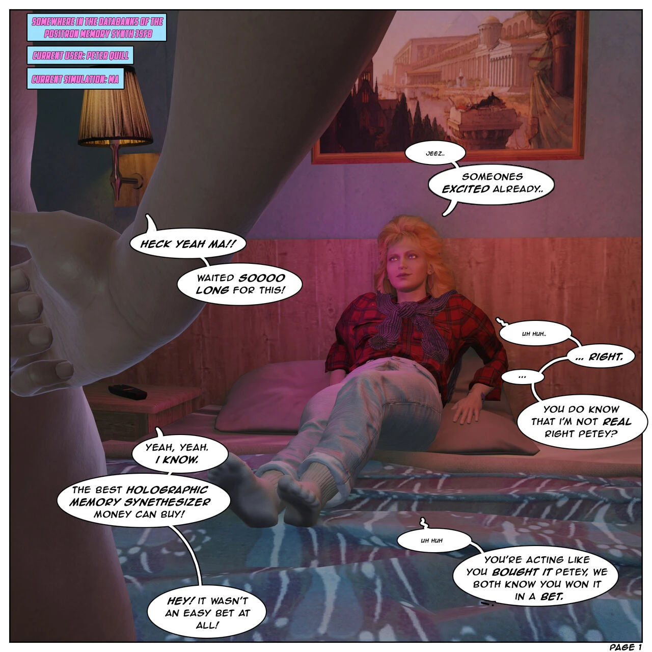 Star-Mom: AI Memories porn comic picture 2