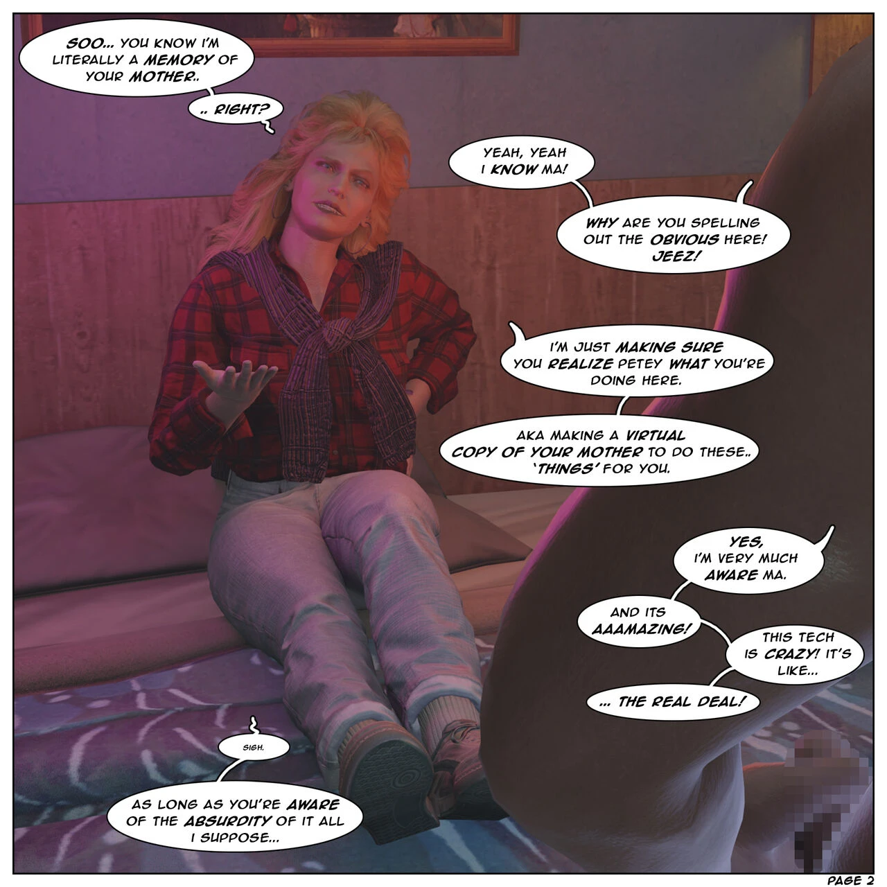 Star-Mom: AI Memories porn comic picture 3