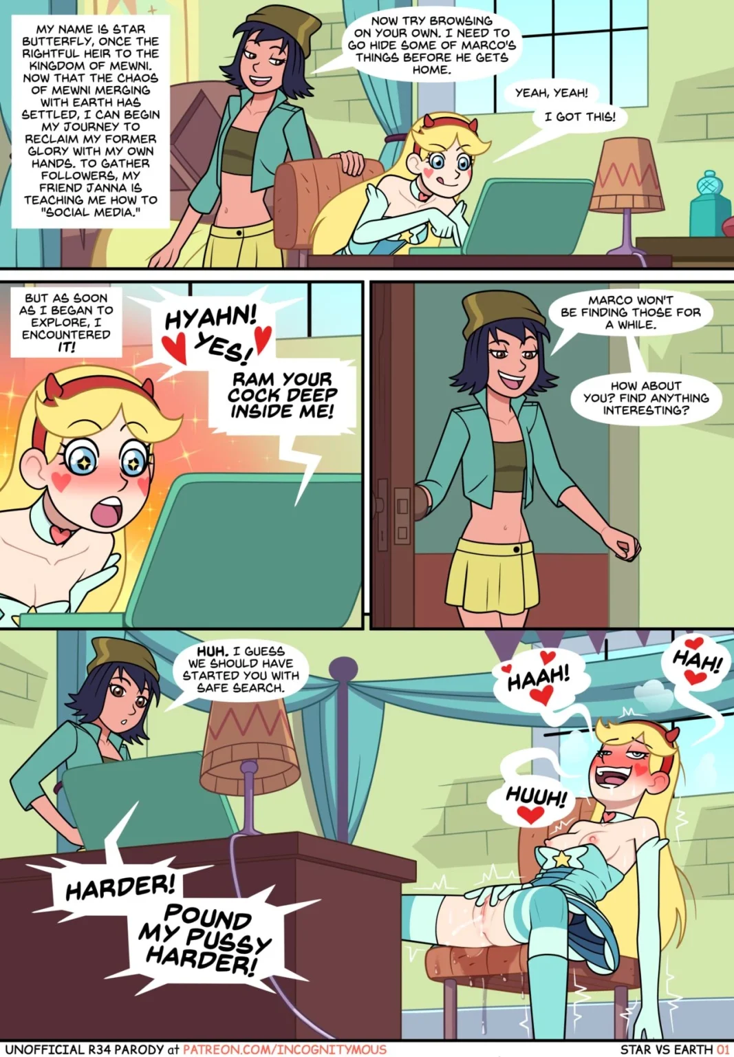 Star vs Earth (Ongoing) porn comic picture 1