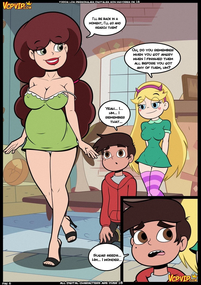 Star Vs. the forces of sex. Semillas Azucaradas porn comic picture 8