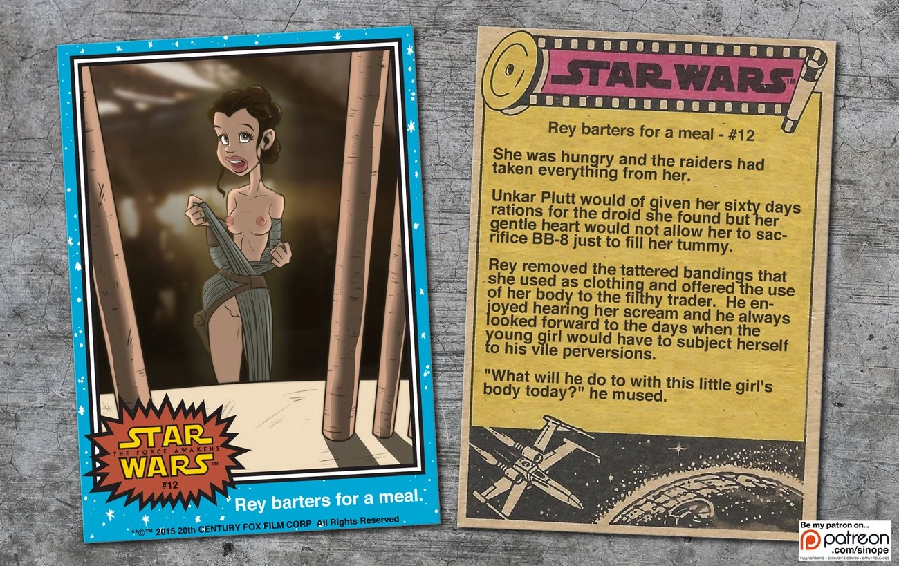 Star Whore Force Cards porn comic picture 2
