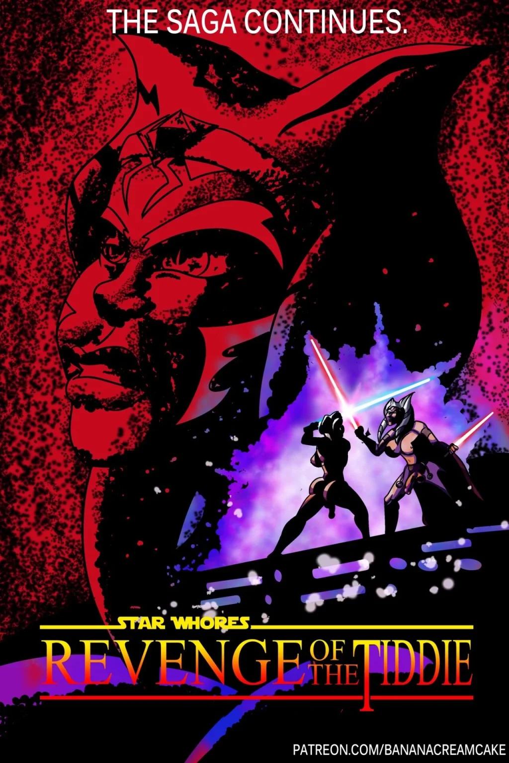 Star Whores: Revenge Of The Tiddie porn comic picture 1