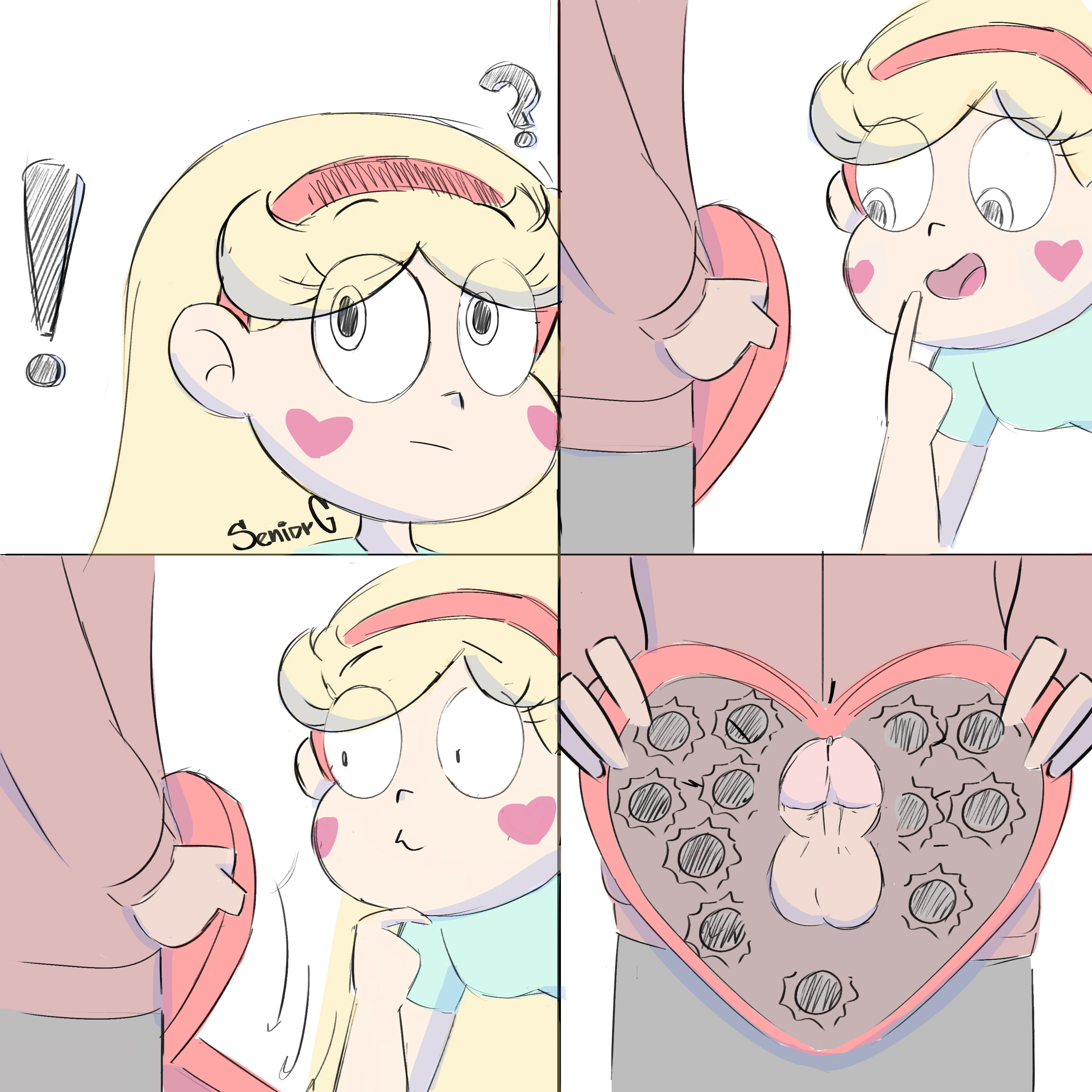 Starco´s Valetines porn comic picture 2