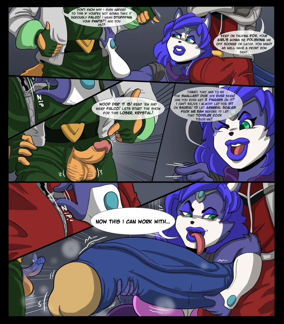 StarFalco porn comic picture 2