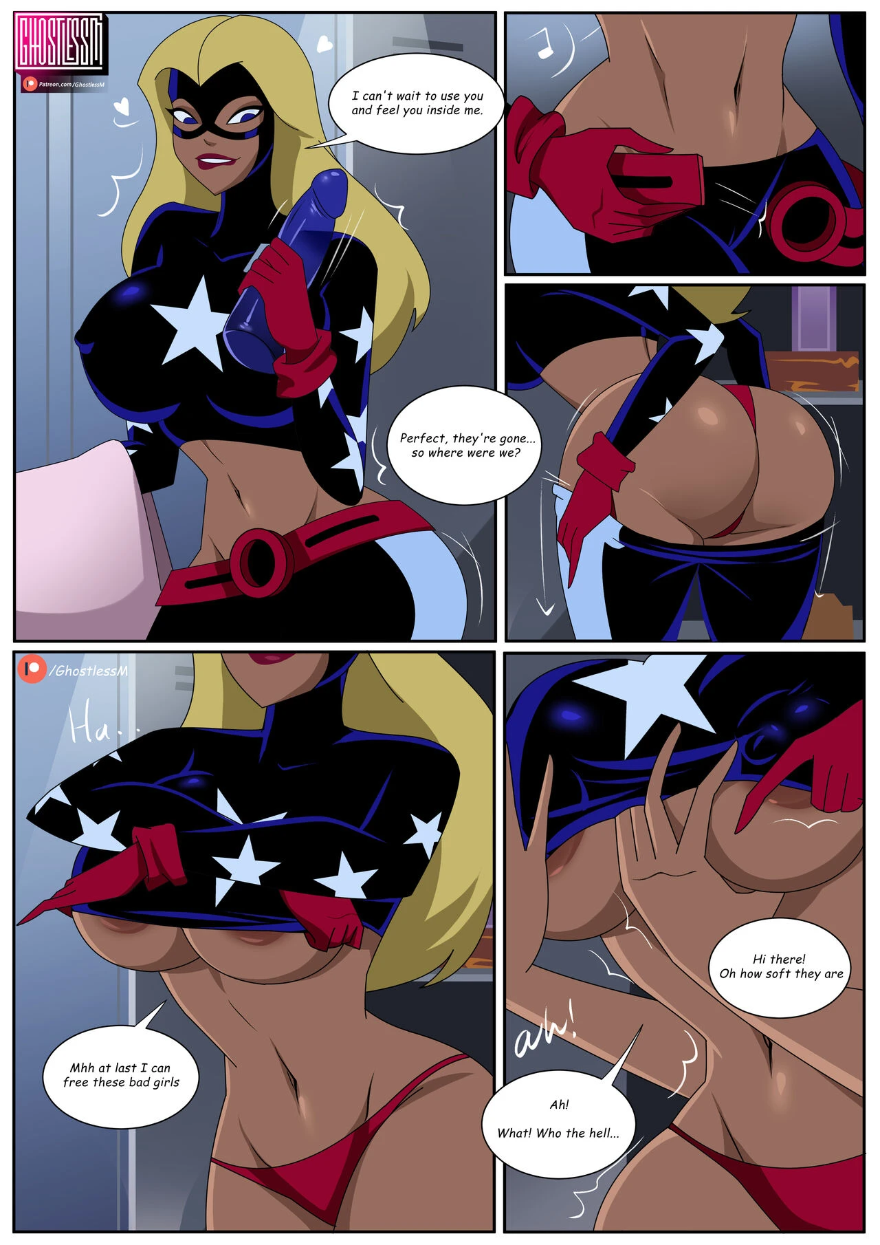 Stargirl's secret toy porn comic picture 3