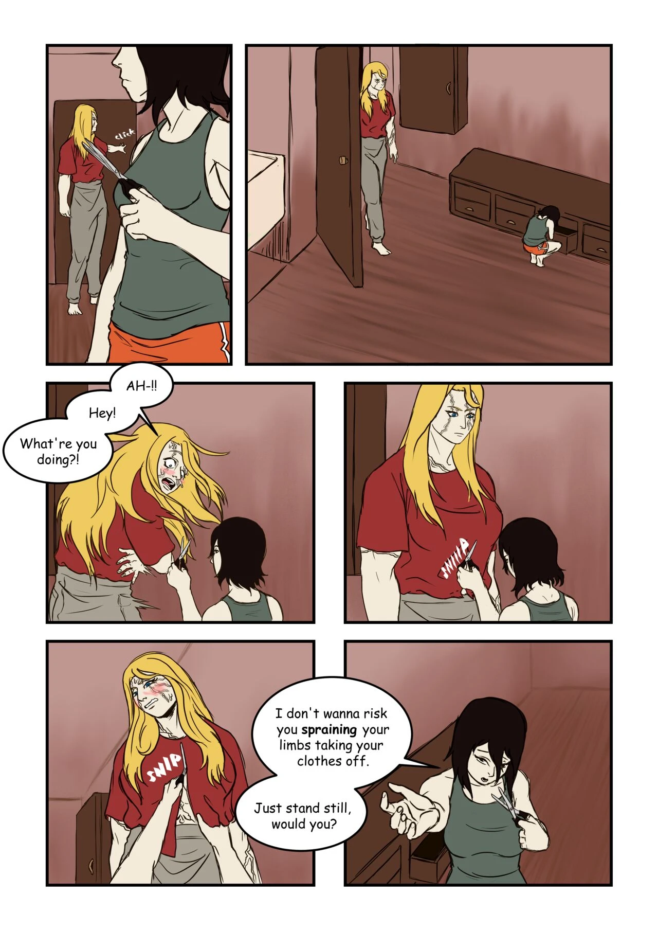 Star's Interrogation porn comic picture 3