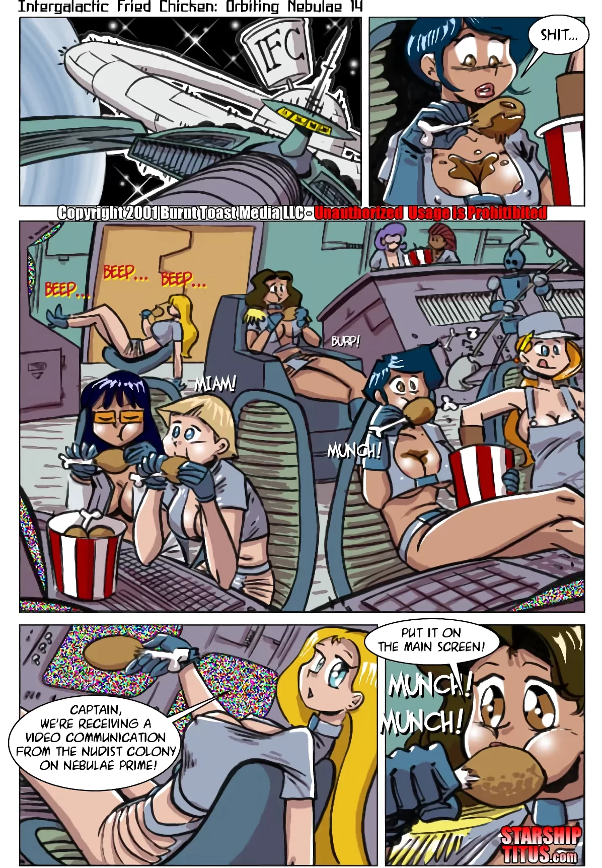 Starship Titus #2 - The Magic Mushrooms of Nebulae Prime porn comic picture 3