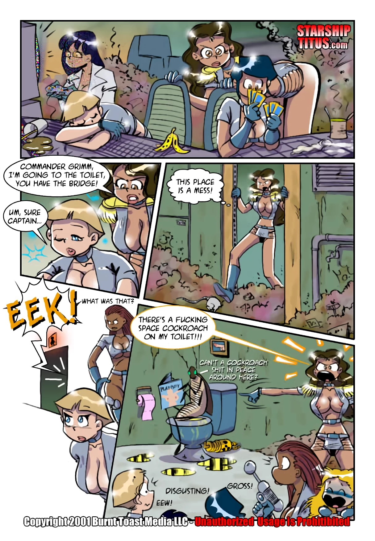 Starship Titus 3-4 porn comic picture 3