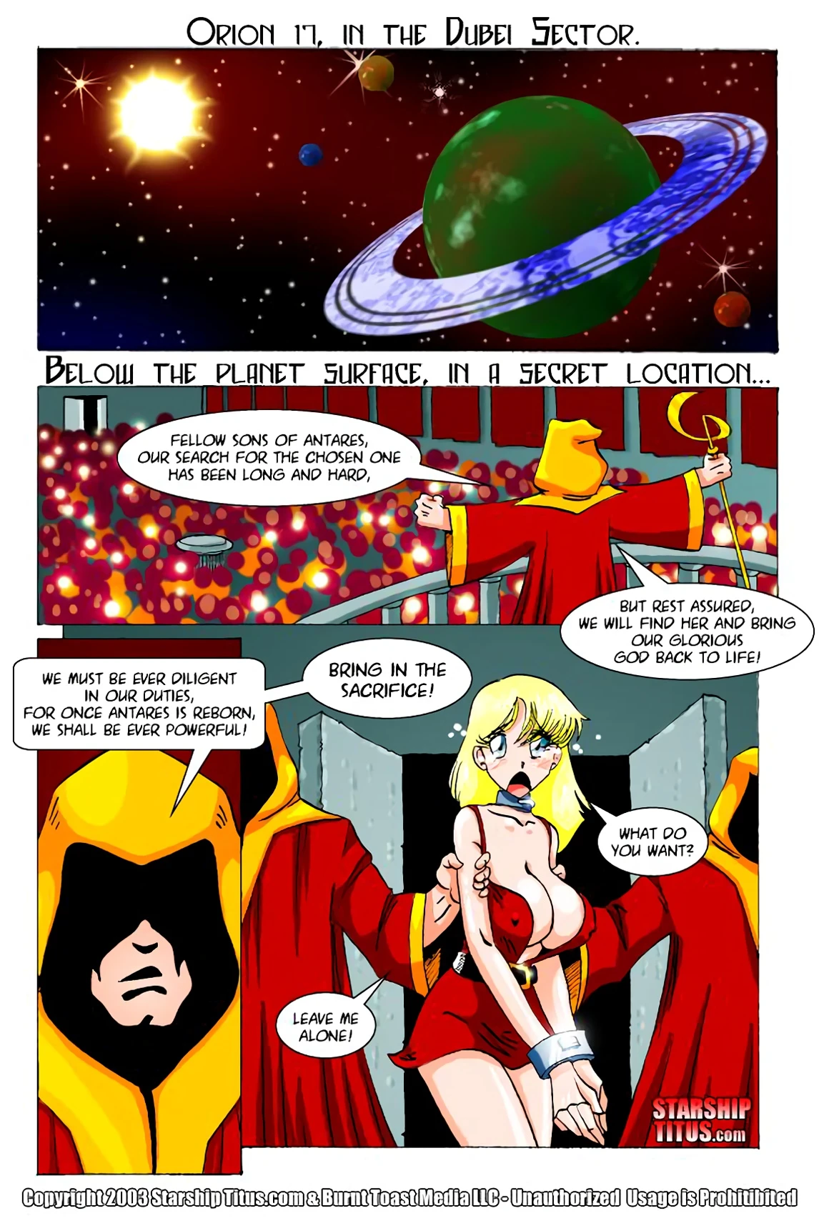 Starship Titus #5 - The Chosen One porn comic picture 3