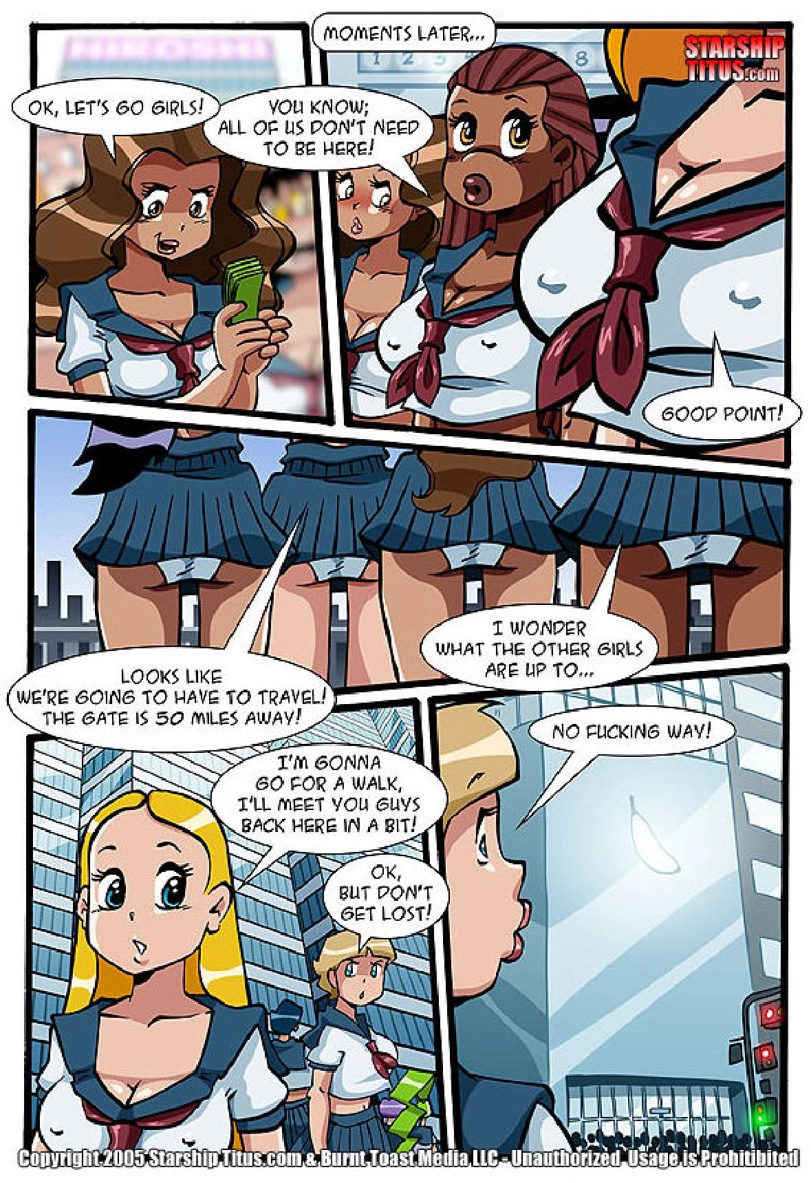 Starship Titus 9 - Back to the Future Part 3 porn comic picture 15