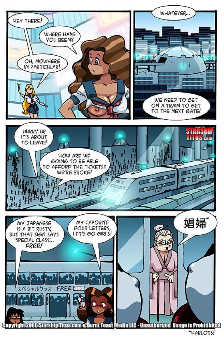 Starship Titus 9 - Back to the Future Part 3 porn comic picture 25