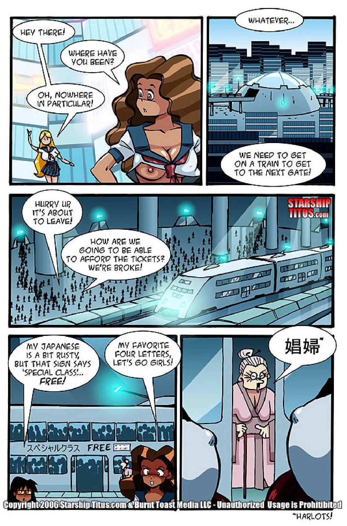 Starship Titus 9 - Back to the Future Part 3 porn comic picture 25