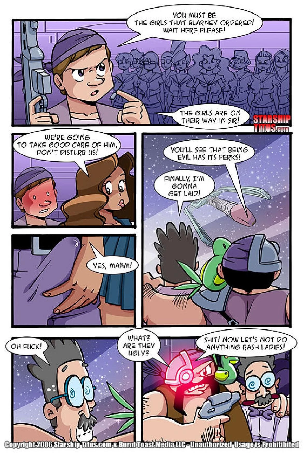 Starship Titus 9 - Back to the Future Part 3 porn comic picture 40