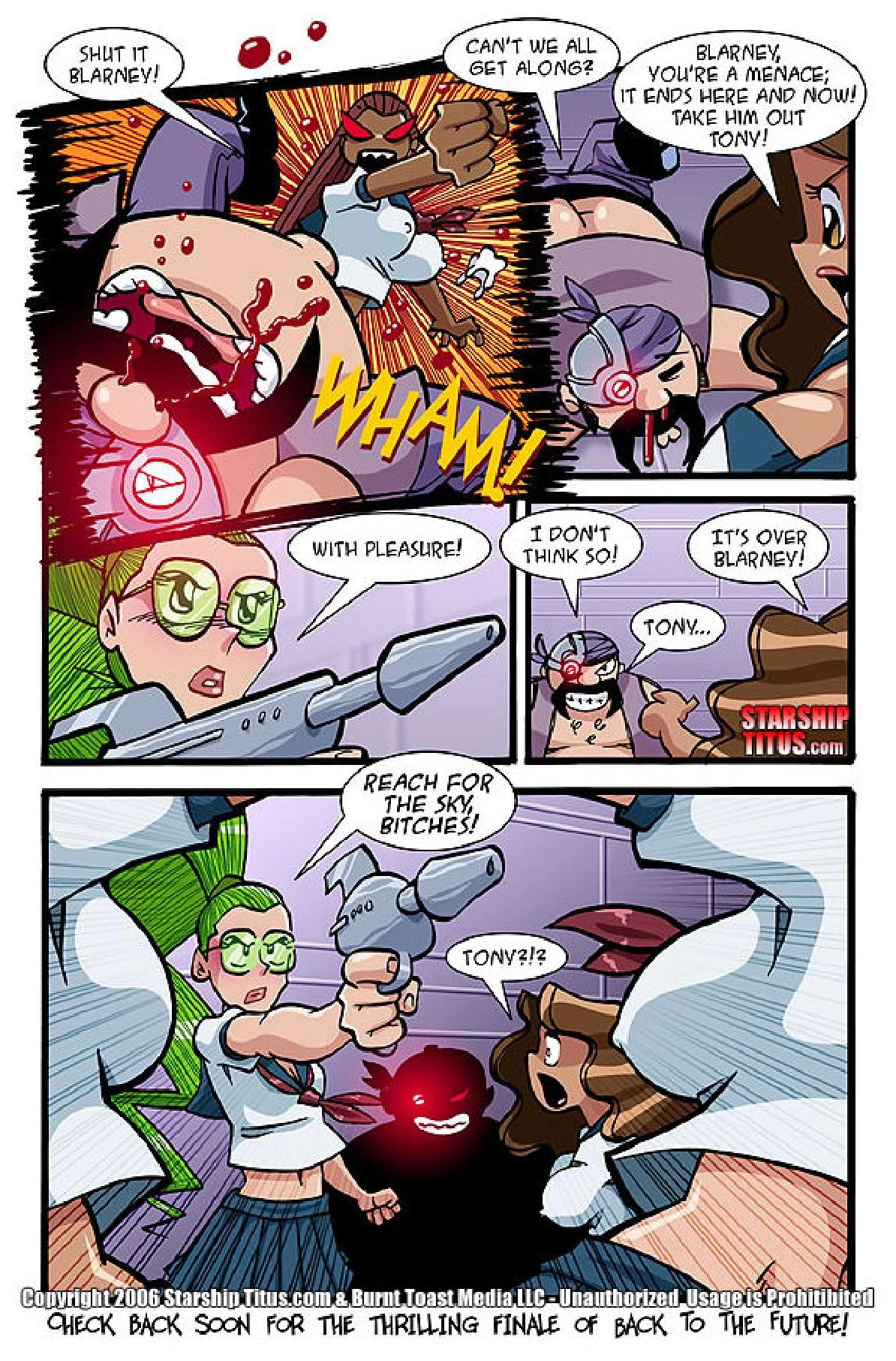 Starship Titus 9 - Back to the Future Part 3 porn comic picture 41