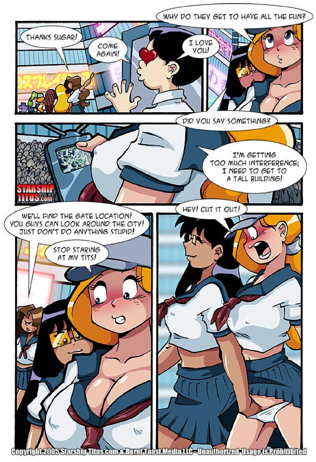 Starship Titus 9 - Back to the Future Part 3 porn comic picture 9