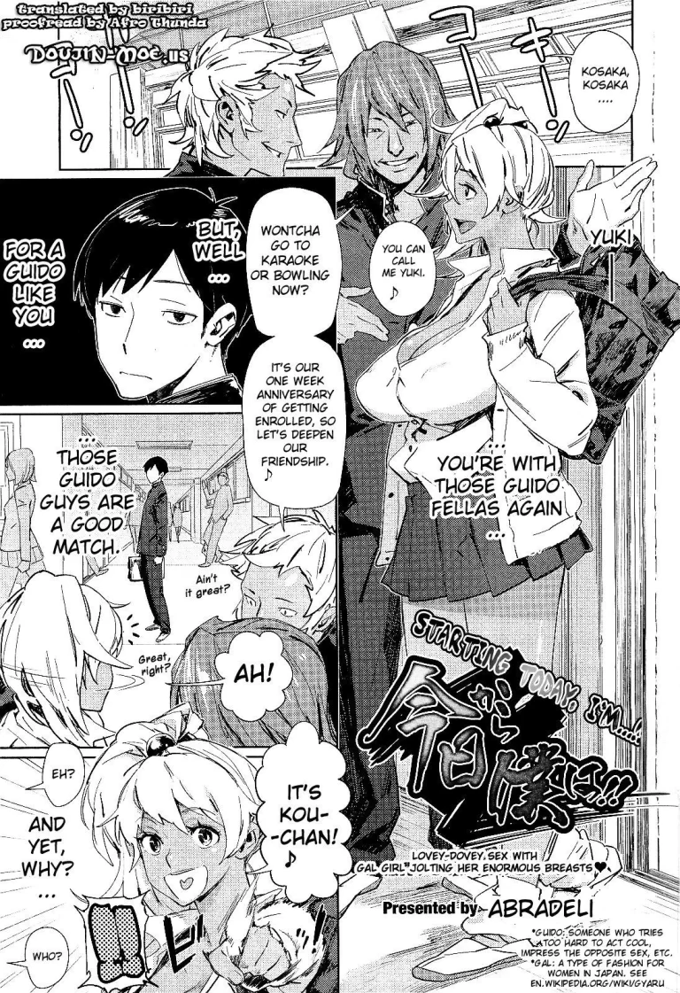 Starting Today I'm...! | Kyou Kara Boku wa!! porn comic picture 1