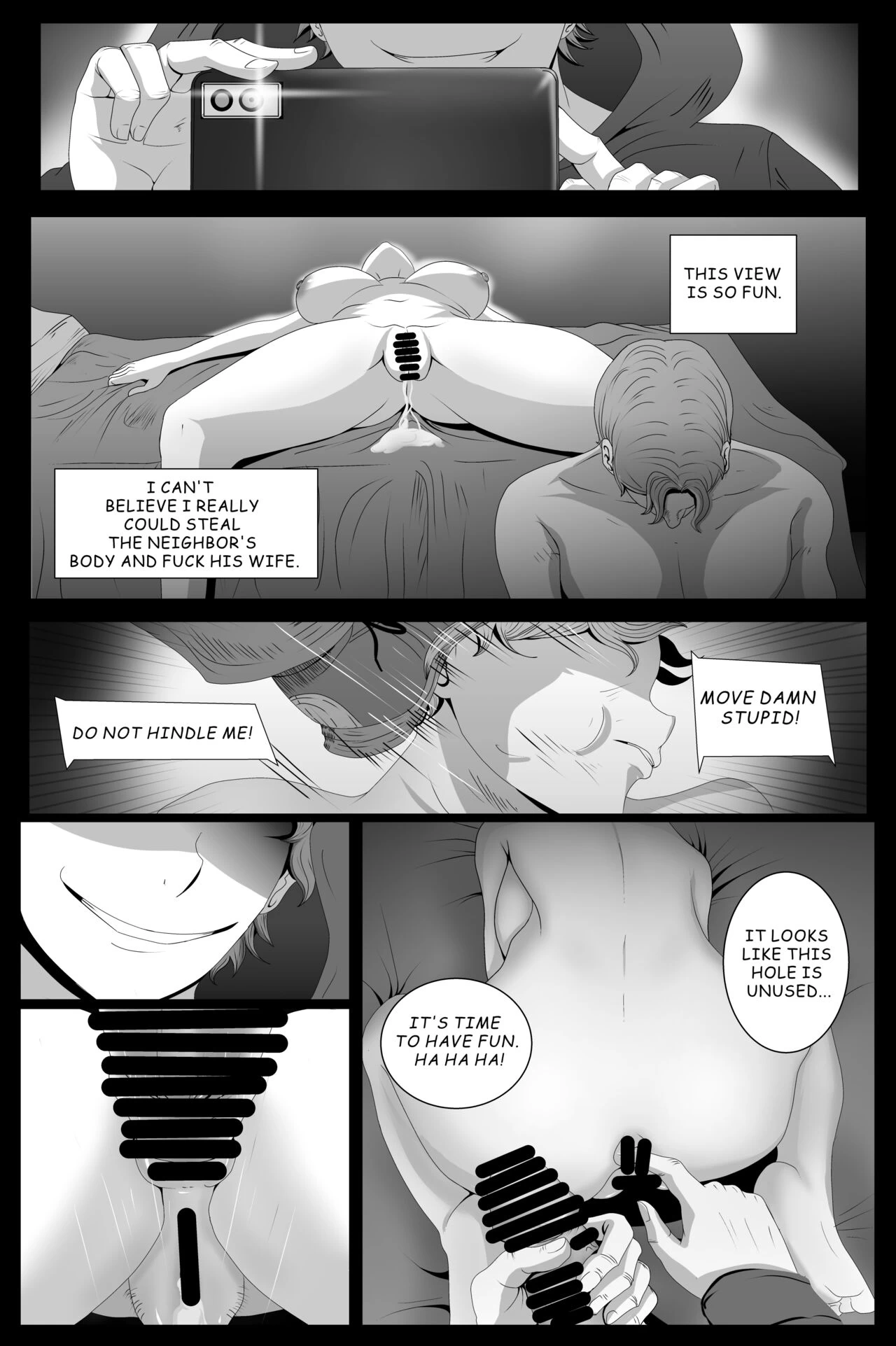 STEALING CONTROL OF THE BODY porn comic picture 10