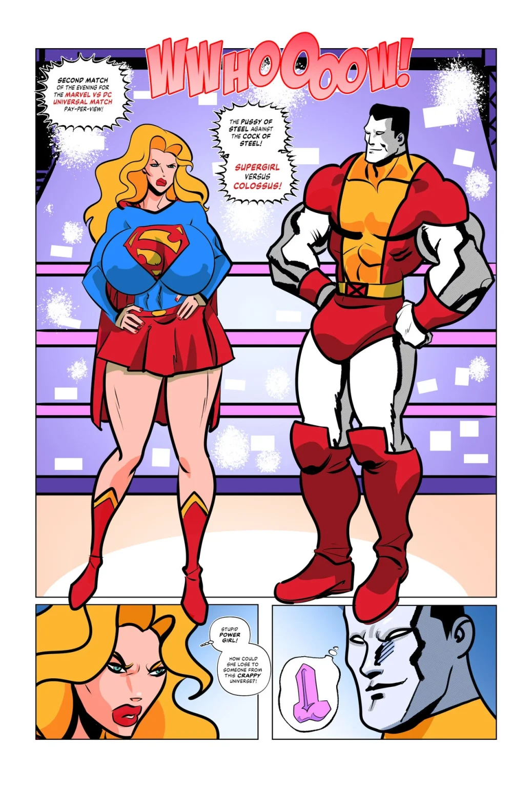 Steel Fight porn comic picture 1