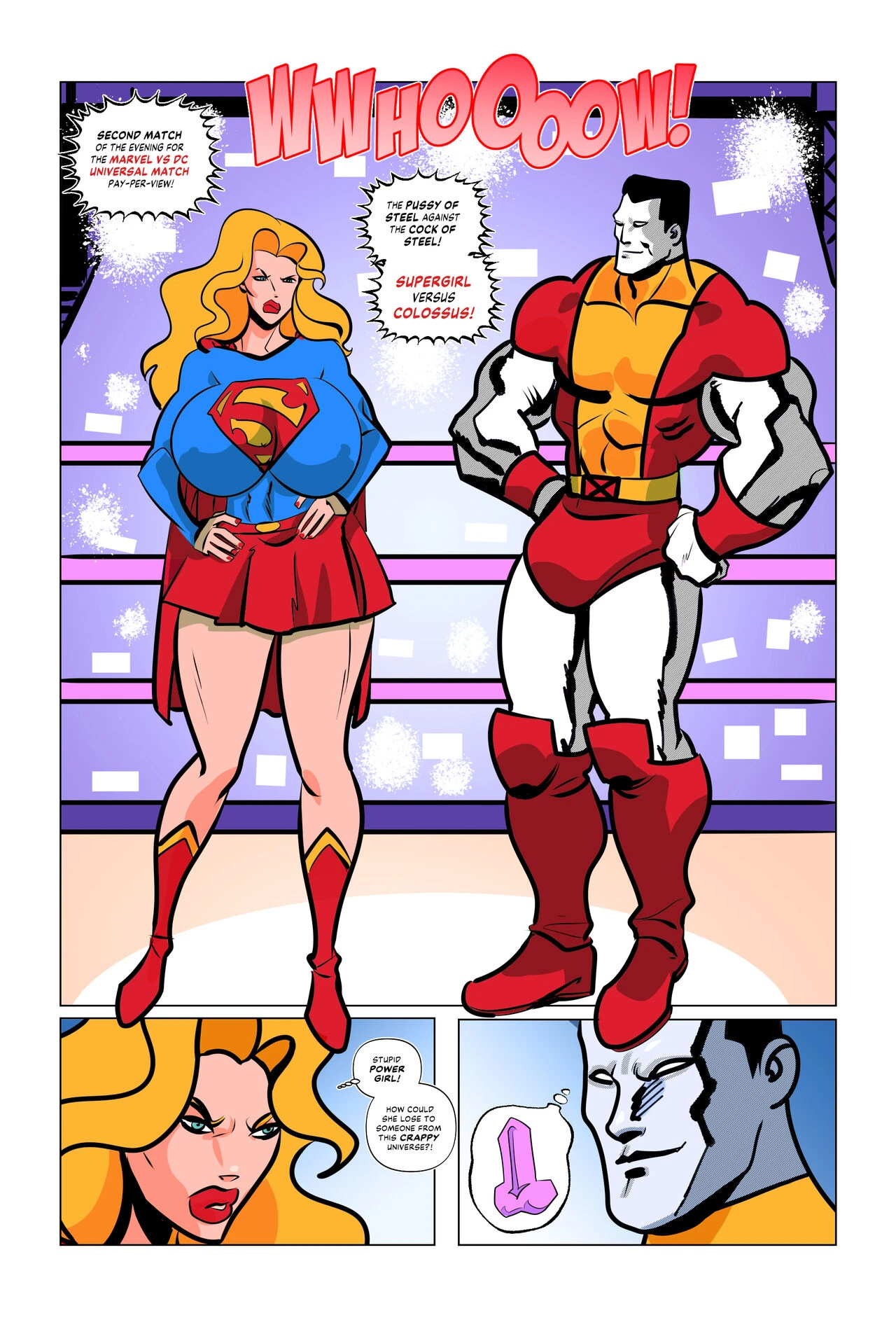 Steel Fight porn comic picture 1