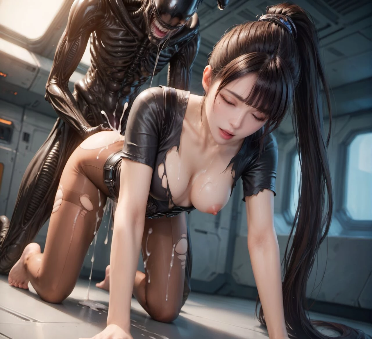 Stellar Blade Monsters (Ai) porn comic picture 124