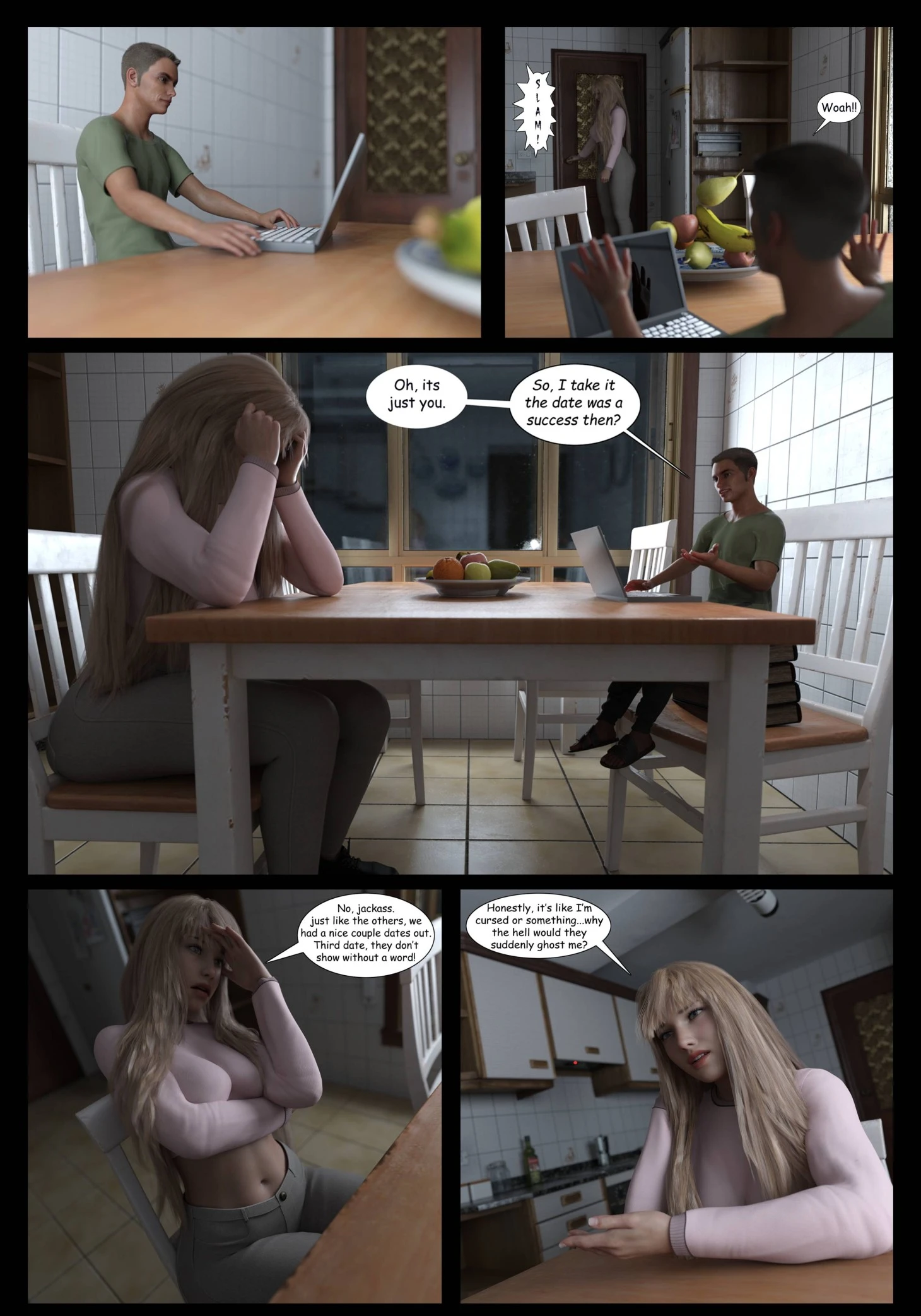 Step sister's internal exploration porn comic picture 1